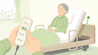 モーター数の異なる介護ベッドとレンタル価格の相場を比較するイラスト